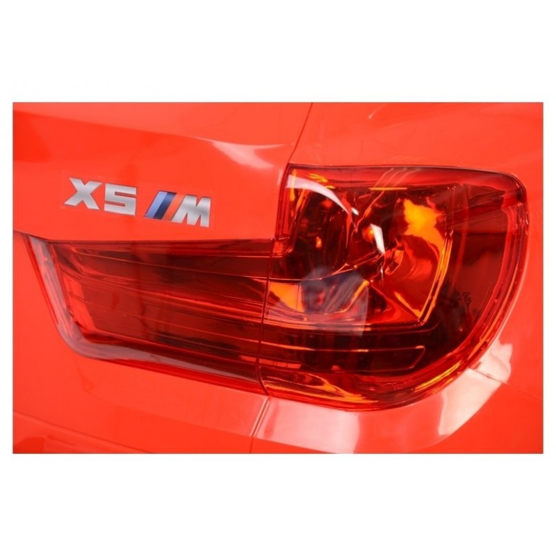 Elektromobilis BMW X5, 12V, raudonas