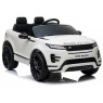 Elektromobilis RANGE ROVER EVOGUE, 12V, baltas