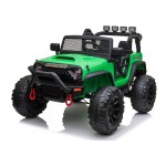 Elektromobilis JEEP JC666, 2x12V, žalias