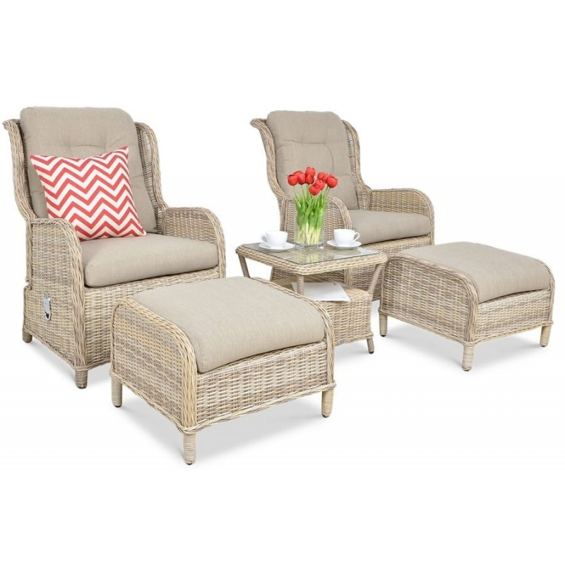 Pinti lauko baldai VIENNA DUO PREMIUM BEIGE