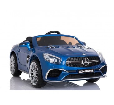 Elektromobilis MERCEDES SL65 AMG, 12V, mėlynas lakuotas