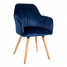 Kėdė ARIEL, 58x58,5xH85cm, mėlyna
