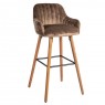 Baro kėdė ARIEL, 48x52xH97cm, ruda