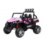 Elektromobilis BUGGY S2588, 4x4, 2x12V, rožinis