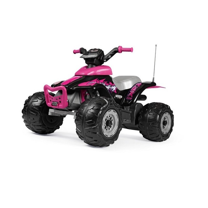 Elektromobilis PEG PEREGO CORRAL T-REX PINK 12 V