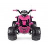 Elektromobilis PEG PEREGO CORRAL T-REX PINK 12 V