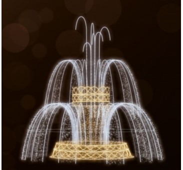 Dekoracija 3D LED fontanas 700X475, 2983