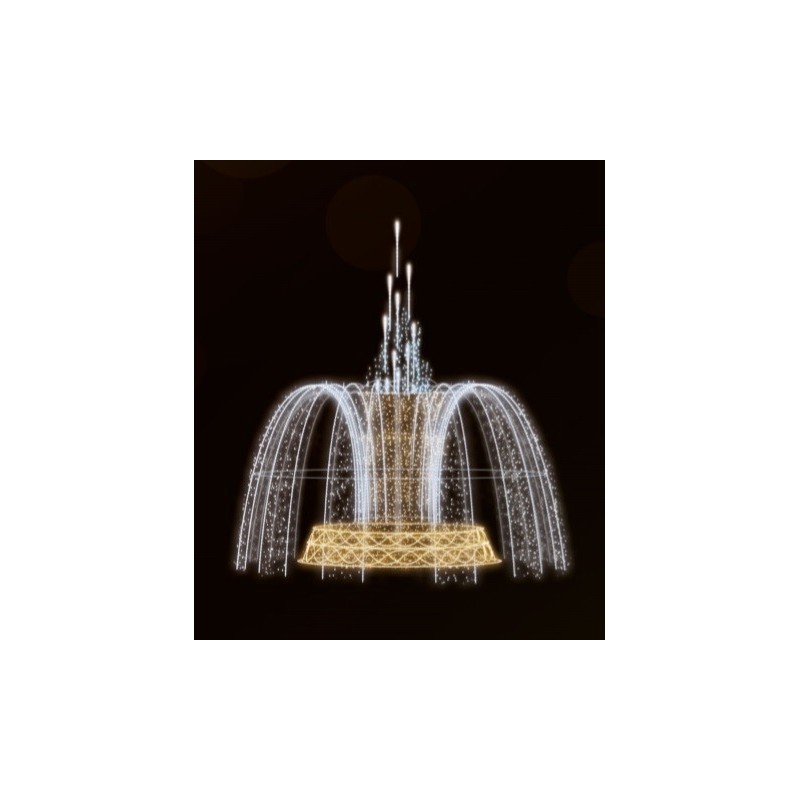 Dekoracija 3D LED fontanas 600X475, 2985