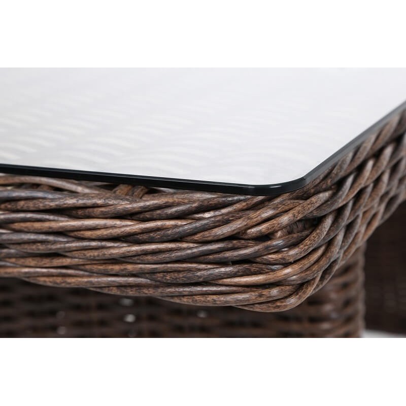 Lauko baldai ALIKANTE BROWN MAT/ BROWN MELANGE (kairinis)