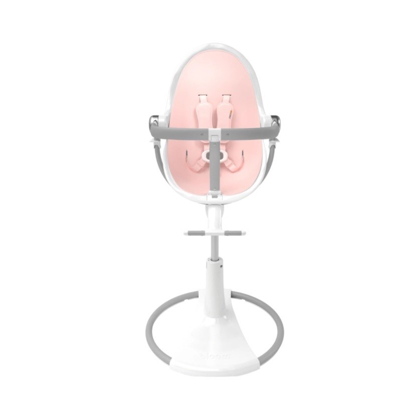 Maitinimo kėdutė BLOOM FRESCO CHROME  baltas rėmas ROSEWATER