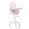 Maitinimo kėdutė BLOOM FRESCO CHROME  baltas rėmas ROSEWATER
