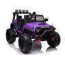 Elektromobilis JEEP JC666, 2x12V, violetinis
