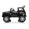 Elektromobilis XMX618 su LCD, 4x4, 2x12V, juodas