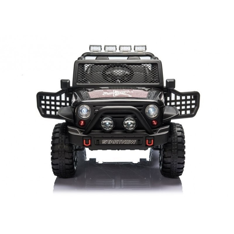 Elektromobilis XMX618 su LCD, 4x4, 2x12V, juodas