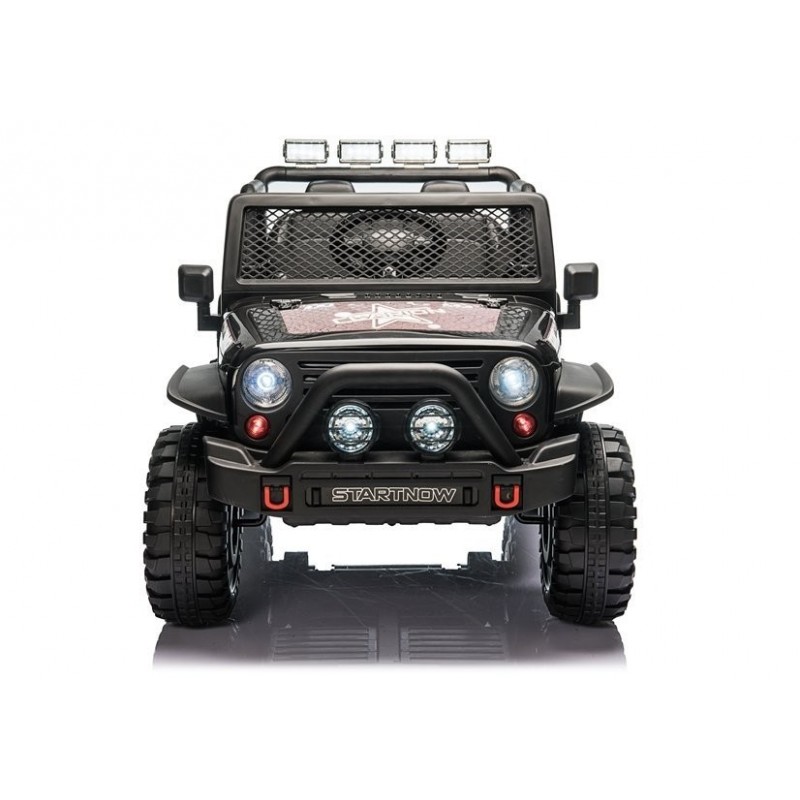 Elektromobilis XMX618 su LCD, 4x4, 2x12V, juodas