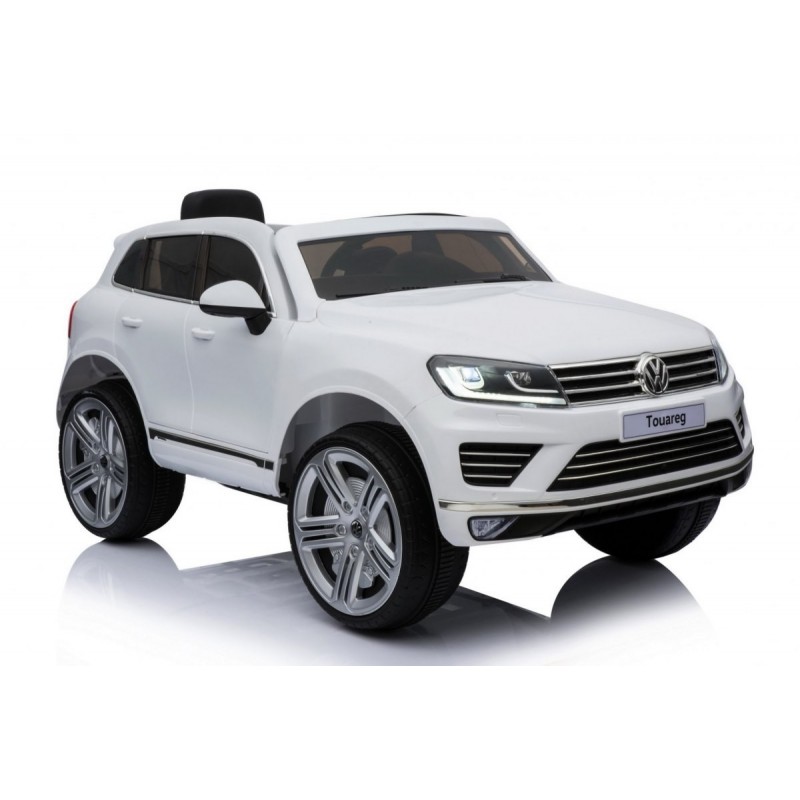 Elektromobilis VOLKSWAGEN TOUAREG, 12V,  baltas lakuotas