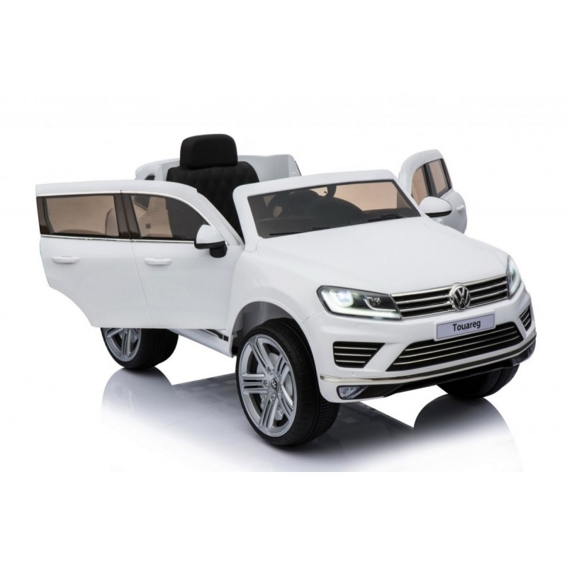 Elektromobilis VOLKSWAGEN TOUAREG, 12V,  baltas lakuotas