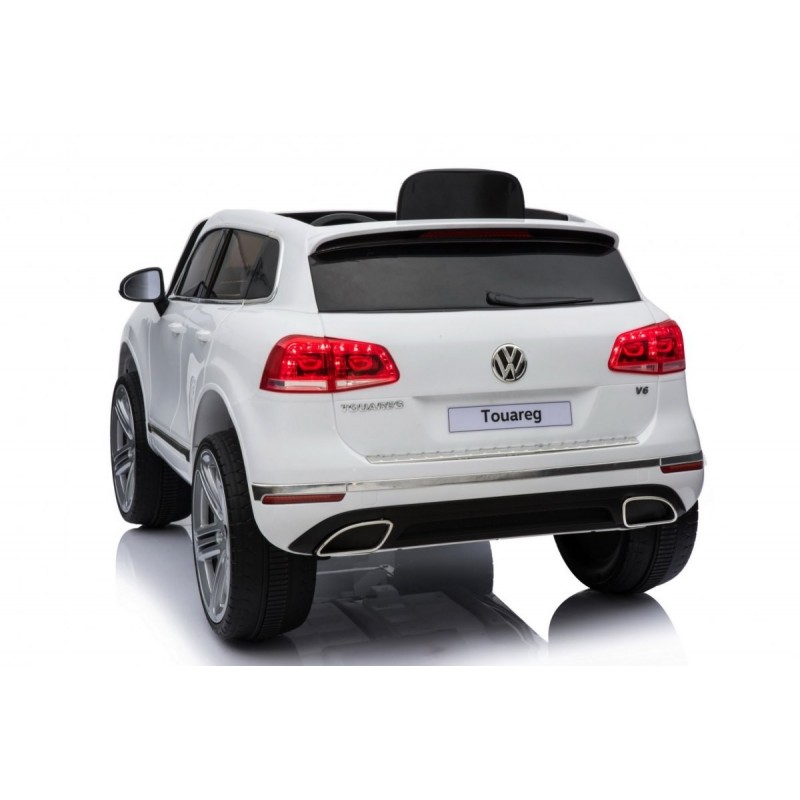 Elektromobilis VOLKSWAGEN TOUAREG, 12V,  baltas lakuotas