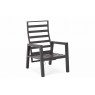 Lauko poilsio kėdės MORTON DARK GREY/ GREY