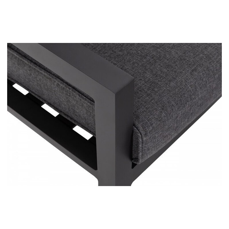 Lauko poilsio kėdės MORTON DARK GREY/ GREY