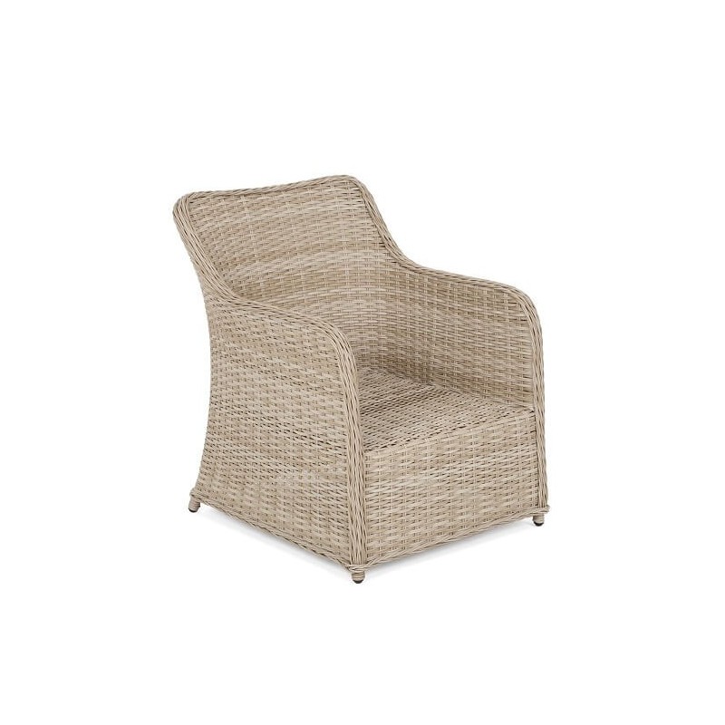 Kampas BERGAMI DINING + fotelis BEIGE/ BEIGE MELANGE