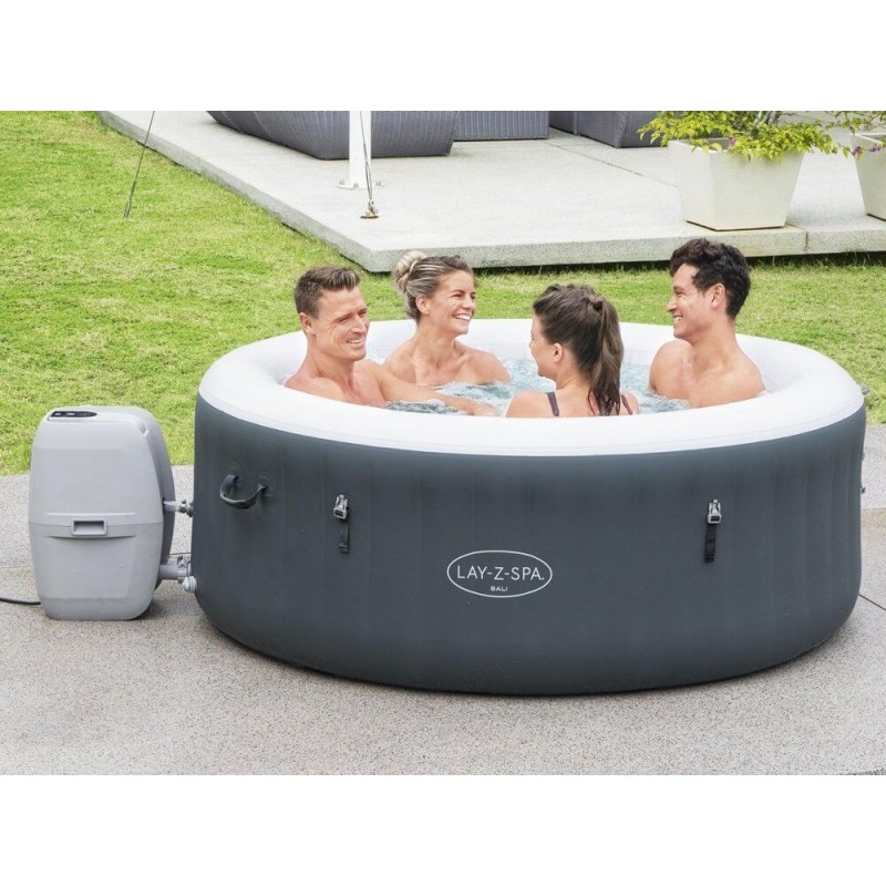 BESTWAY baseinas  Lay Z Spa BALI 4 žmonėms su LED