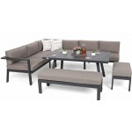 Lauko baldai GALORAGOS GREY/TAUPE
