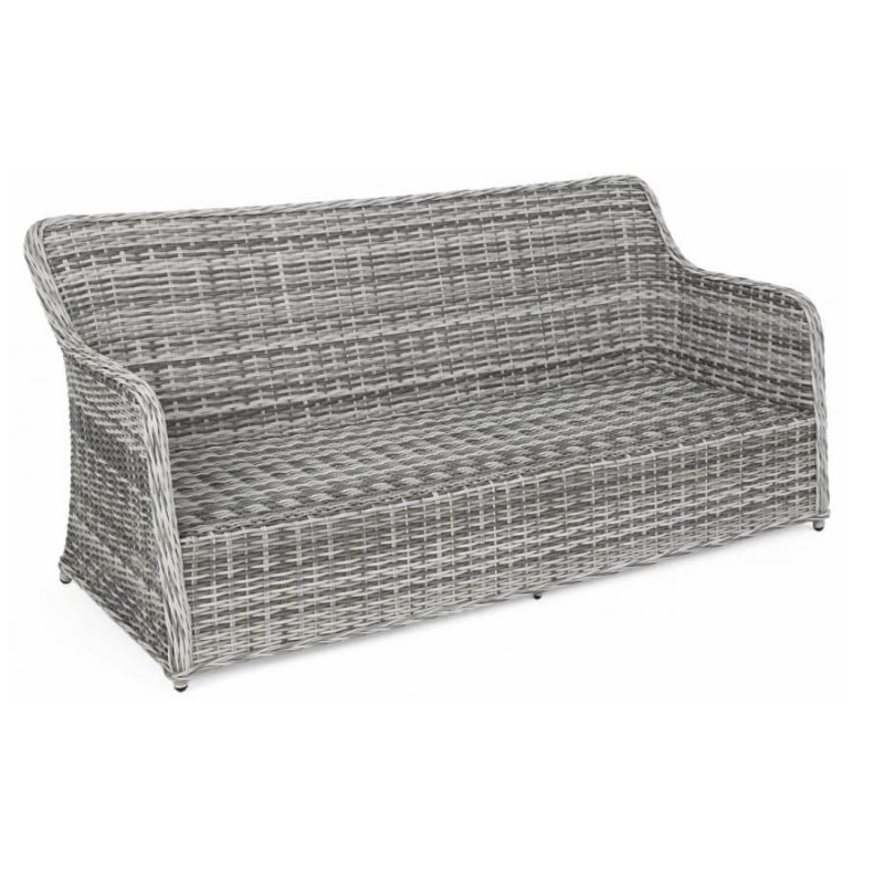 Lauko baldai BERGAMI DINING WHITE/GREY