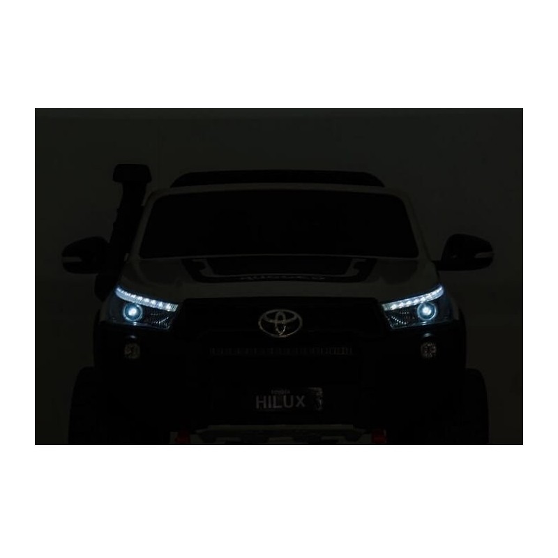 Elektromobilis TOYOTA HILUX, juodas, 4x4