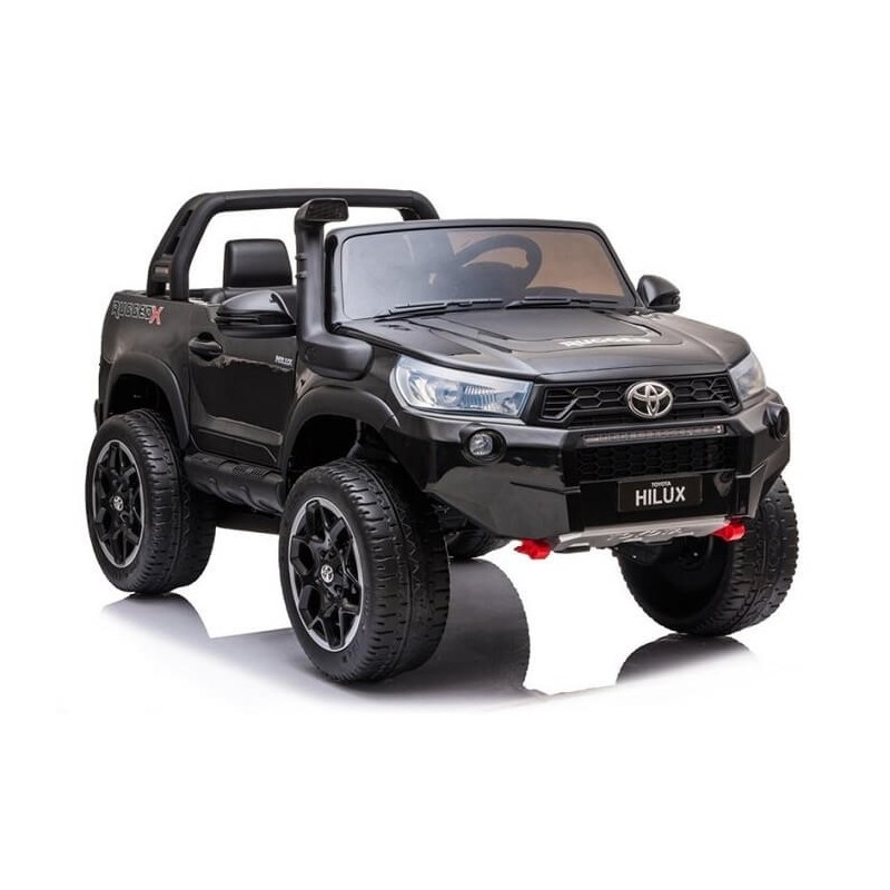 Elektromobilis TOYOTA HILUX, juodas, 4x4