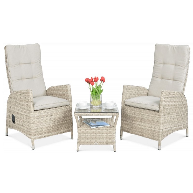 Sodo baldų rinkinys MALTA DUO BEIGE