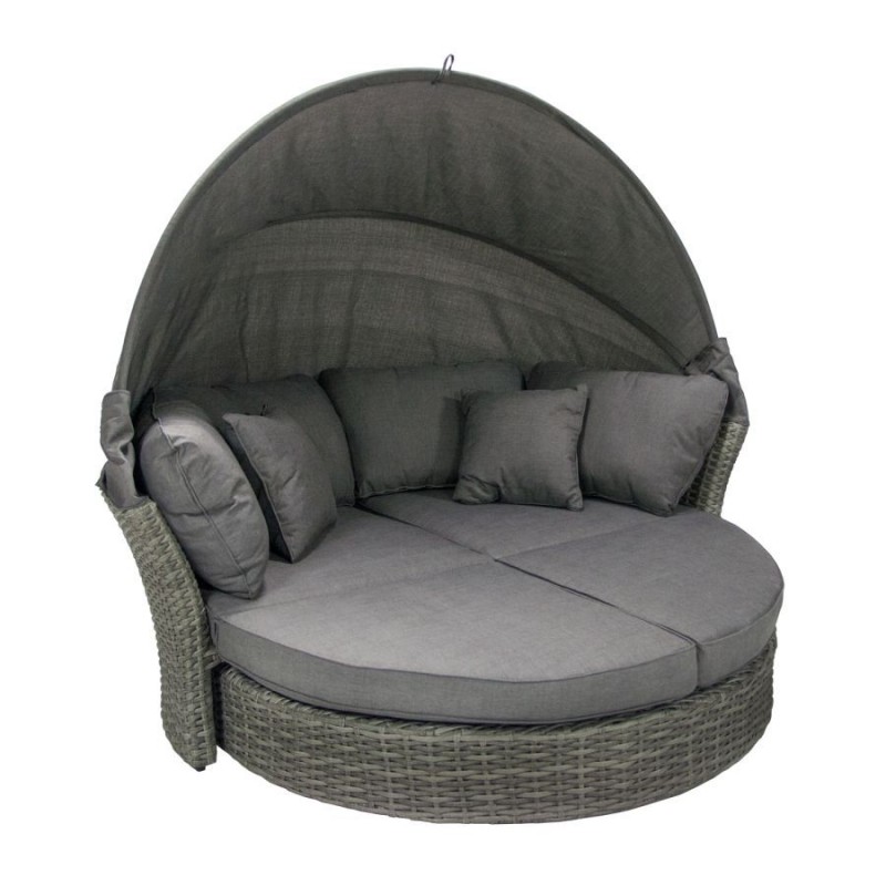 Lauko sofa MUSE su baldakimu ir pagalvėlėmis