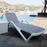 Lauko gultas RESORT 197x71,3xH46,5cm, smėlio spalvos