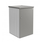 Atliekų konteinerių saugykla ALEX 1.2 METALLIC SILVER / METALLIC QUARTZ GREY BIOHORT