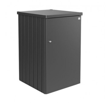 Atliekų konteinerio saugykla ALEX 3 METALLIC DARK GREY BIOHORT