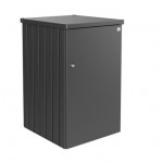 Atliekų konteinerio saugykla ALEX 3 METALLIC DARK GREY BIOHORT