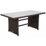Lauko baldai BERGAMI DINING BROWN MAT/ BROWN MELANGE