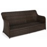 Lauko baldai BERGAMI DINING BROWN MAT/ BROWN MELANGE