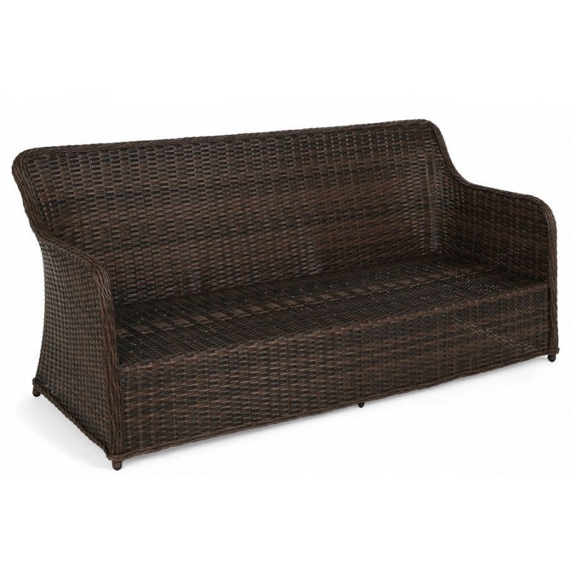 Lauko baldai BERGAMI DINING BROWN MAT/ BROWN MELANGE