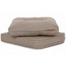Lauko baldai BERGAMI DINING BROWN MAT/ BROWN MELANGE