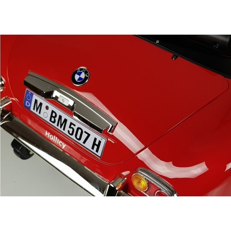 Elektromobilis BMW RETRO, raudonas, lakuotas