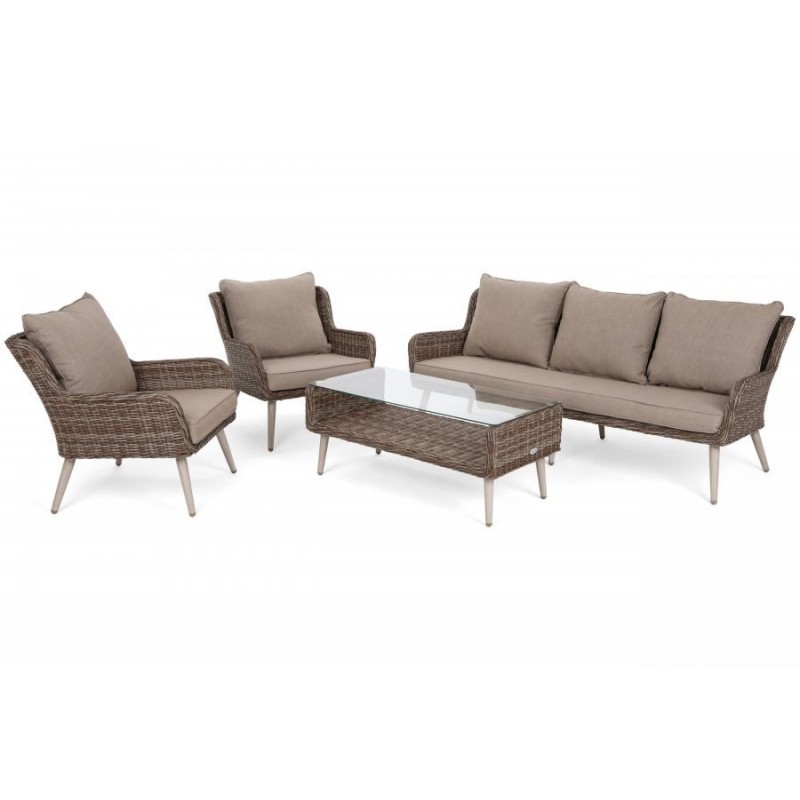 Sodo baldai ALMERIA GINGER / BROWN MELANGE