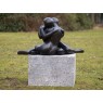 Sodo skulptūra Šiuolaikinė pora, 50x40x95