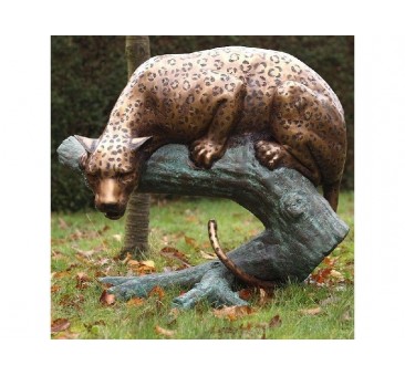 Sodo skulptūra Leopardas, 88x55x102