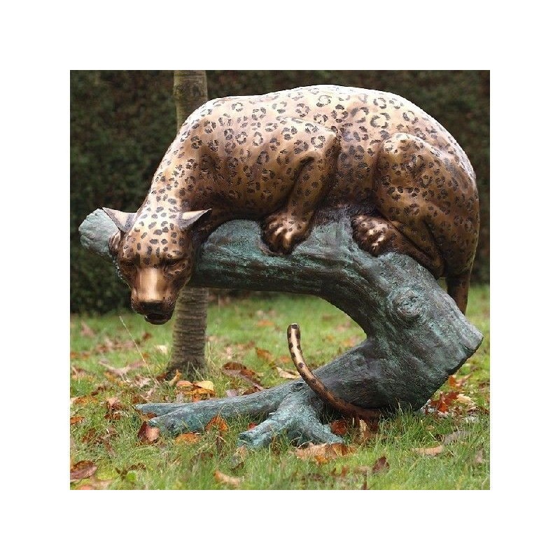 Sodo skulptūra Leopardas, 88x55x102
