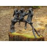 Sodo skulptūra Beždžionėlės, 45x60x28