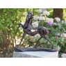Sodo skulptūra Šiuolaikinis arklys, 49x13x54