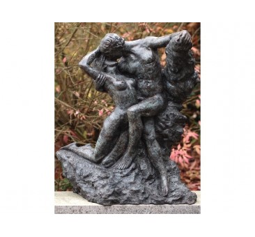 Sodo skulptūra Rodeno bučinys, 75x40x65
