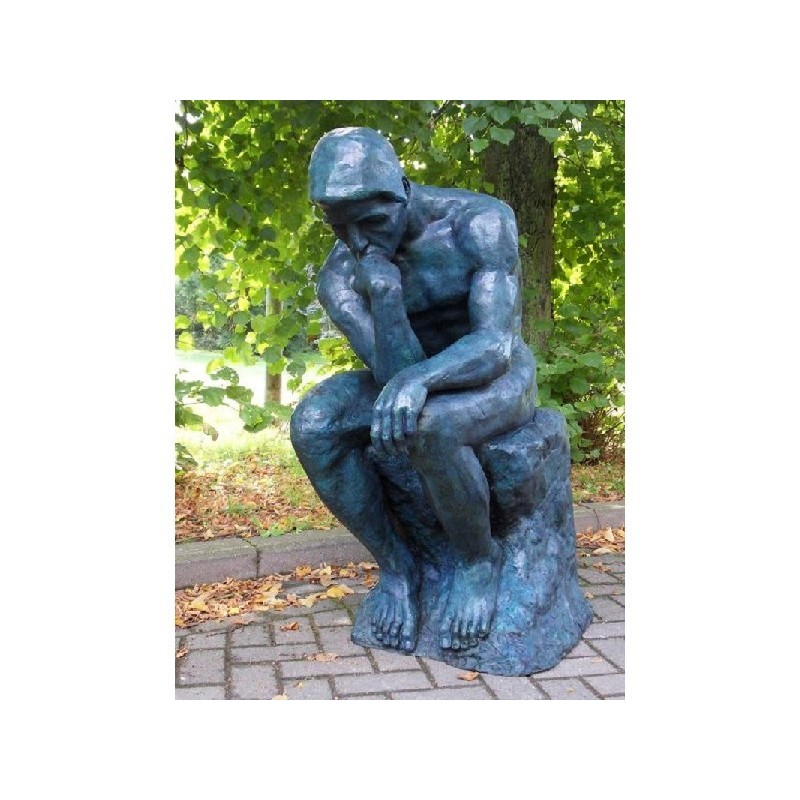 Sodo skulptūra Rodinas mąstytojas, 120x50x75