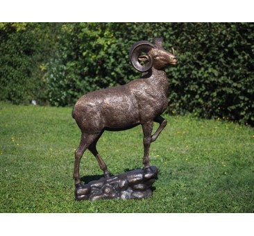 Sodo skulptūra Muflonas, 182x46x112